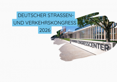 Grafik zum Deutschen Straßen- und Verkehrskongress 2026 im RheinMain CongressCenter Wiesbaden